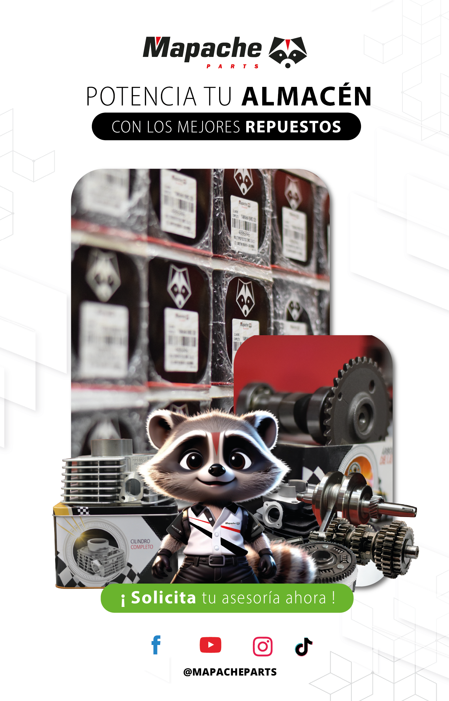 NOVEDADES MAPACHE PARTS