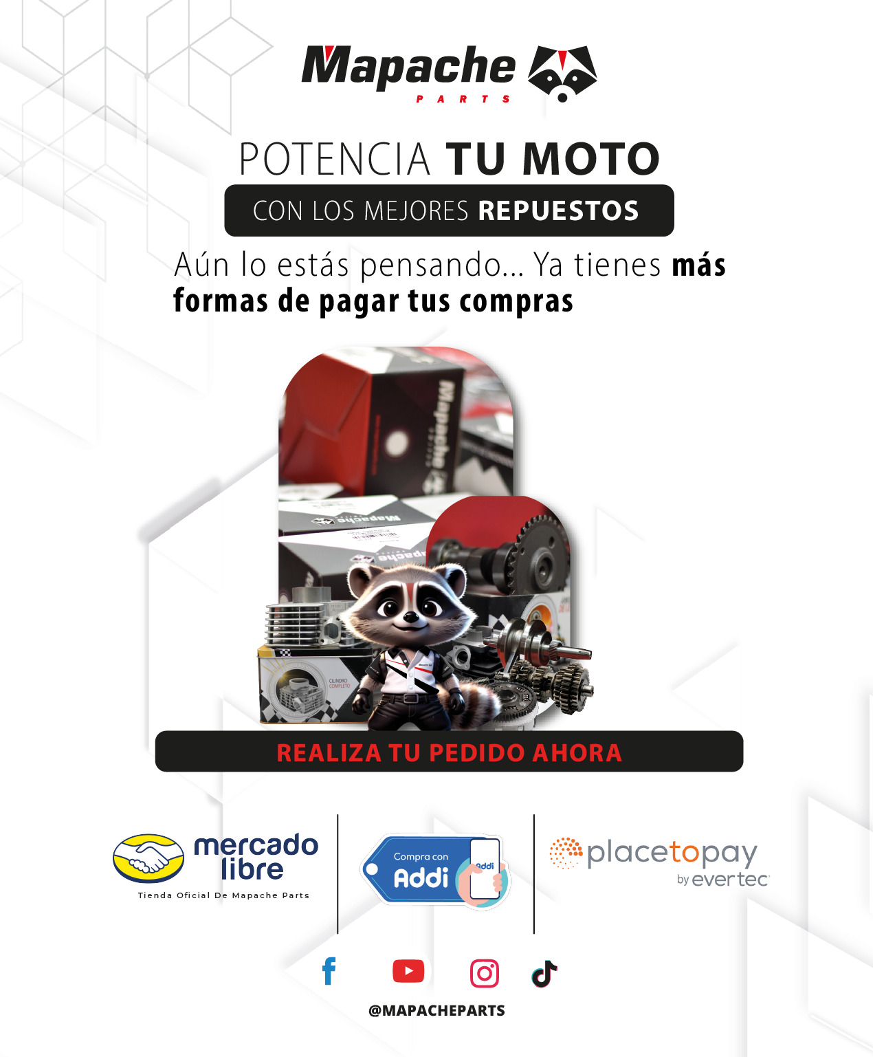 SISTEMA DE CLUTCH MAPACHE